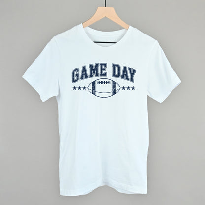 Game Day Football Stars Distressed