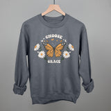 Choose Grace Butterfly Sunflowers
