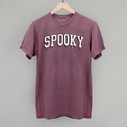 Spooky Dripping Collegiate Letters