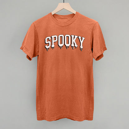 Spooky Dripping Collegiate Letters