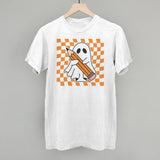 Pencil Ghost Trippy Checkerboard