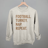 Football Turkey Nap Repeat