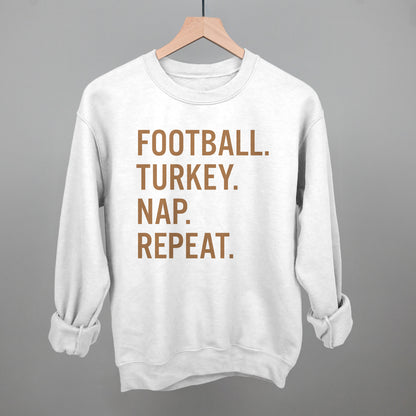 Football Turkey Nap Repeat
