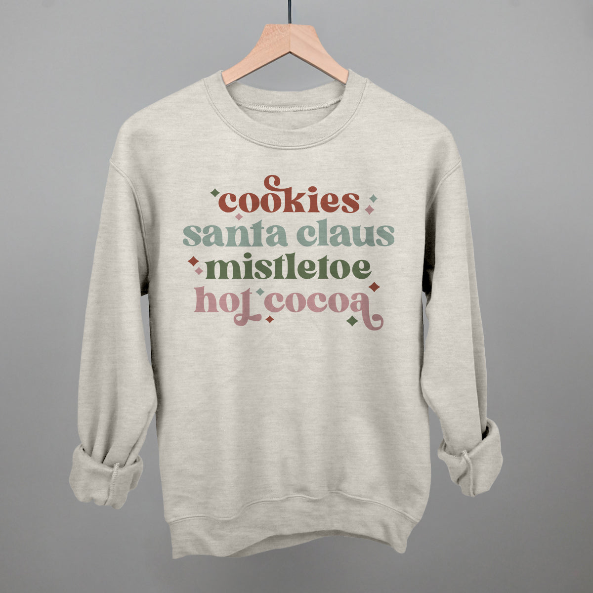 Cookies, Santa, Mistletoe, Cocoa