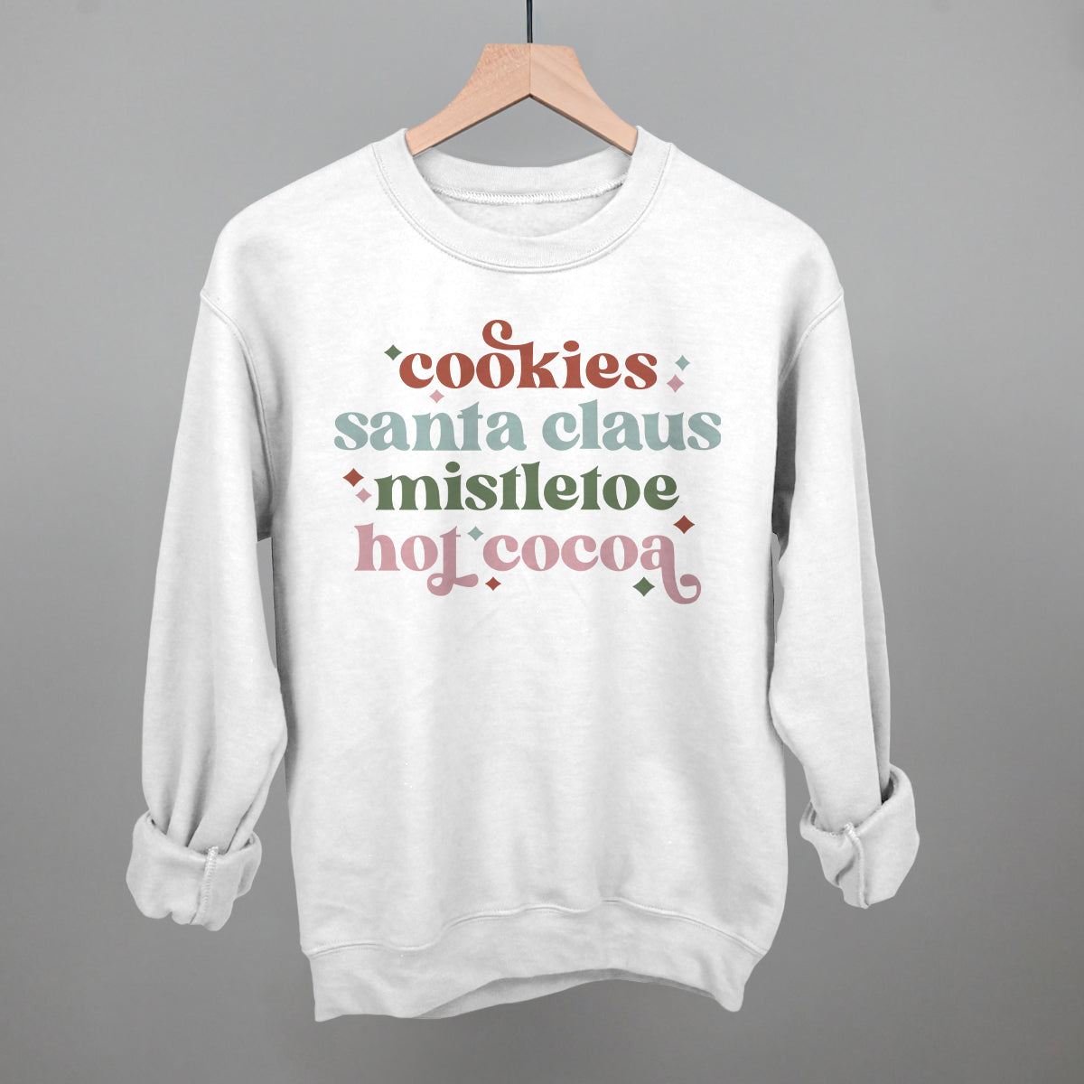 Cookies, Santa, Mistletoe, Cocoa