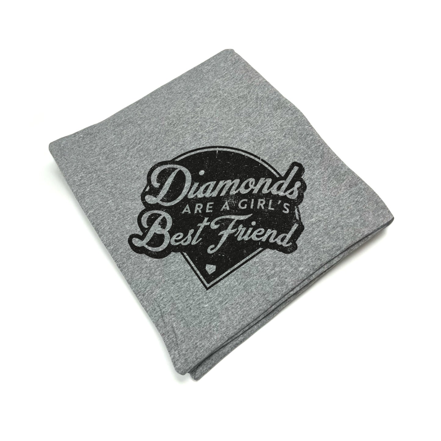 Diamonds Are A Girl's Best Friend (Blanket)