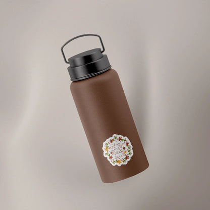 Shop Small Shop Local Wreath Decal