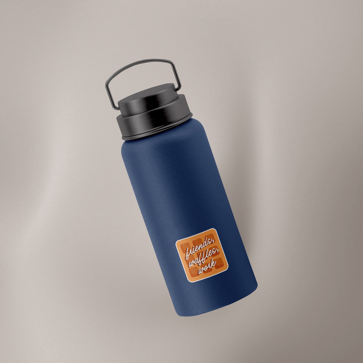 Friends, Waffles, Work (Decal)