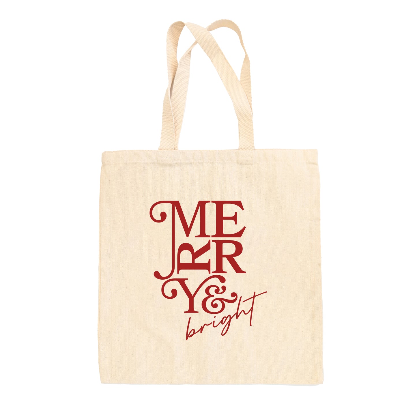 Merry and Bright (Abstract) Tote Bag
