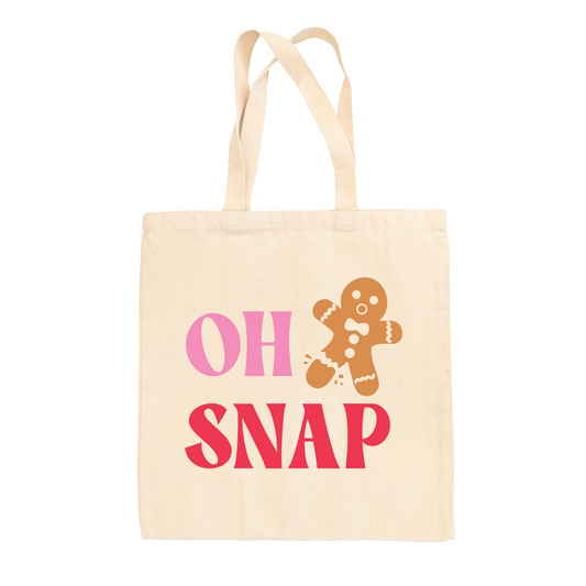 Oh Snap Gingerbread Tote Bag