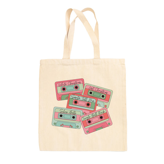 Christmas Mix Tapes Tote Bag