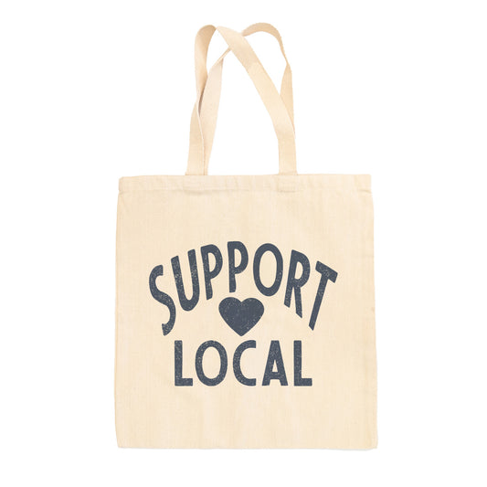 Support Local Heart Tote Bag