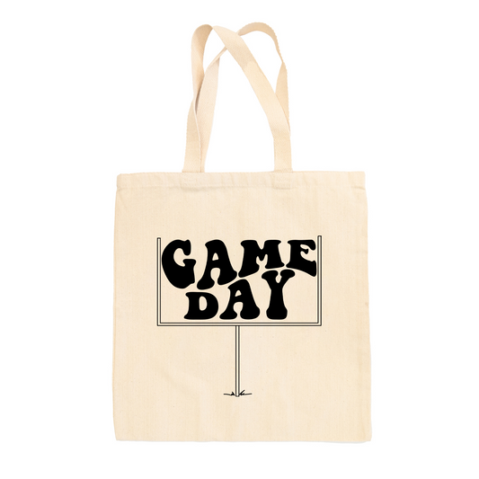 Game Day Goal Posts Tote Bag