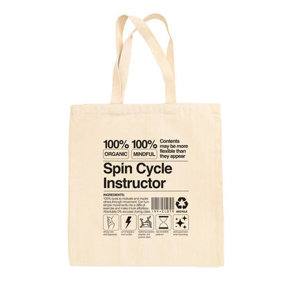 Spin Cycle Instructor Tote Bag