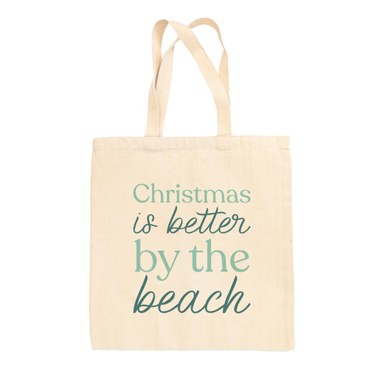 Christmas Is Better By The Beach Tote Bag