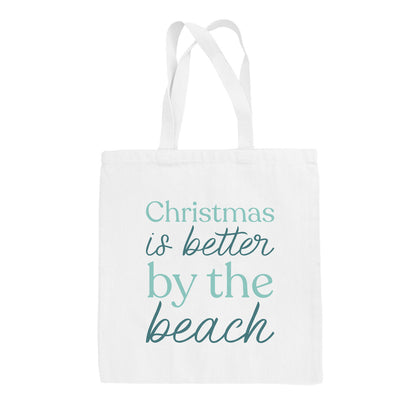 Christmas Is Better By The Beach Tote Bag
