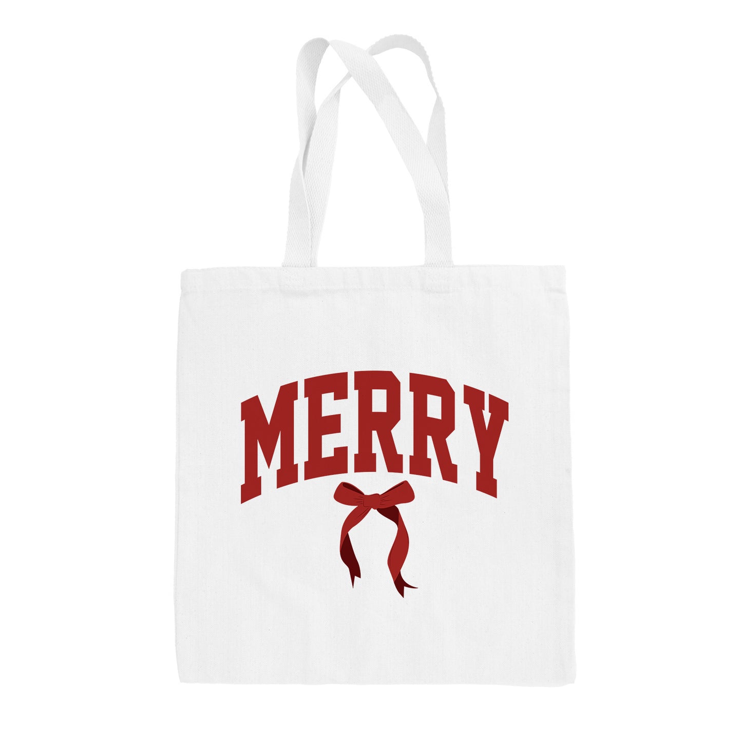 Merry Arch + Bow Tote Bag