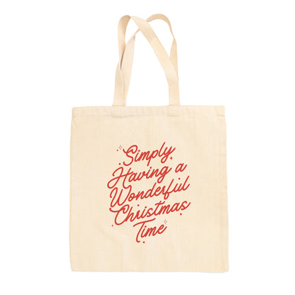 Simply Having A Wonderful Christmas Time Tote Bag