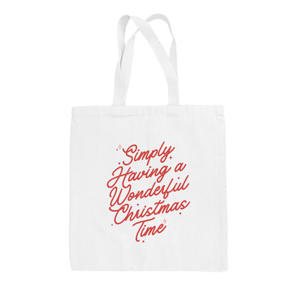Simply Having A Wonderful Christmas Time Tote Bag