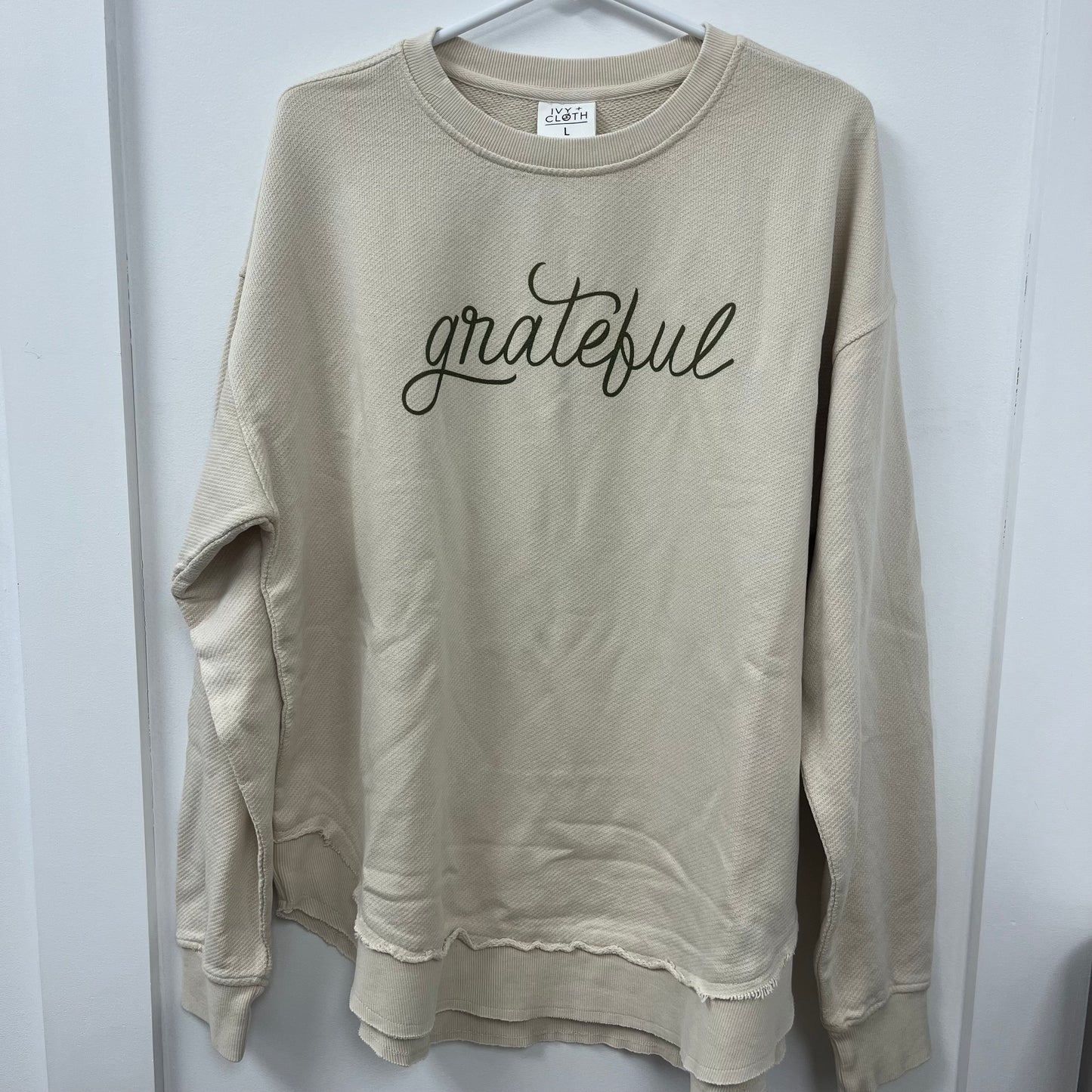 Grateful Script - L - WH SALE