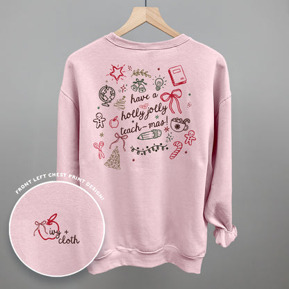 Holly Jolly Teachmas (Back Print)