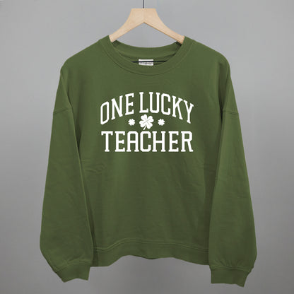 One Lucky Teacher (White)