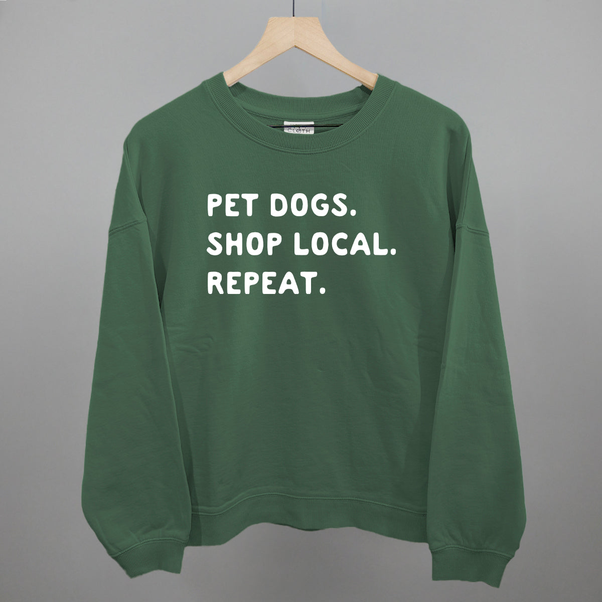 Pet Dogs. Shop Local. Repeat.