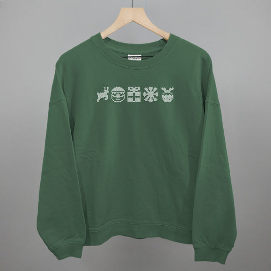 Holiday Icons Sweater Font