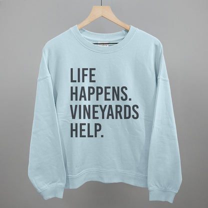Life Happens Vineyards Help