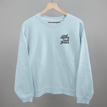 Cool Moms Love Jesus (Left Chest)