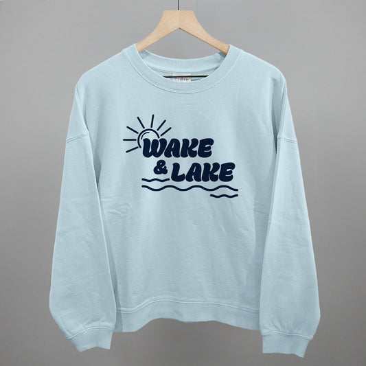 Wake And Lake (Navy Blue)