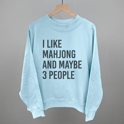 I Like Mahjong And Maybe 3 People