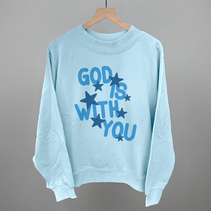 God Is With You Blue Stars