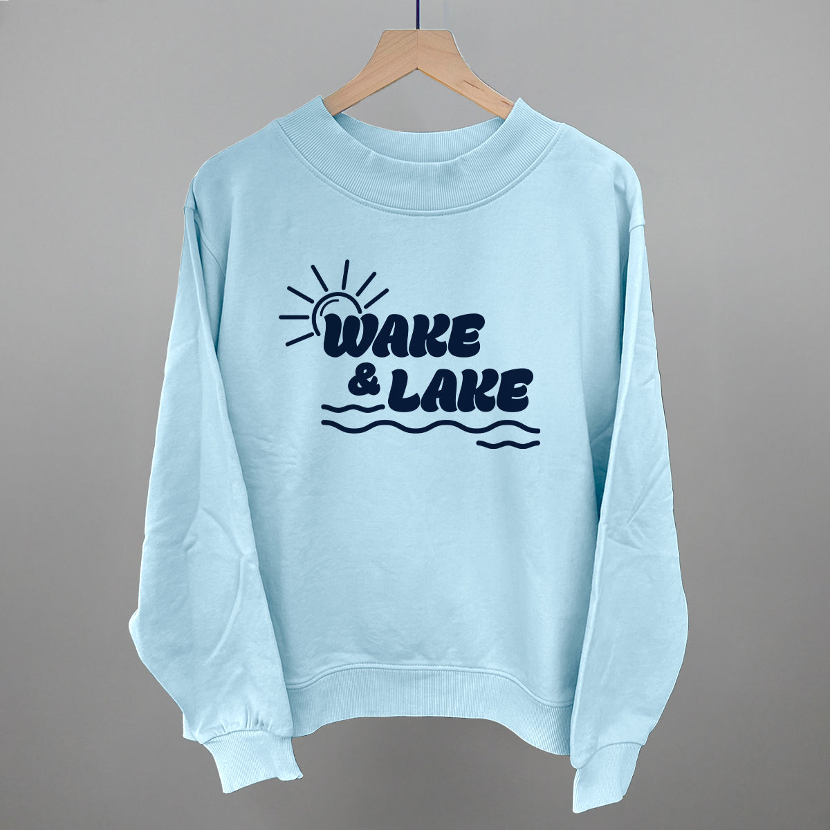 Wake And Lake (Navy Blue)