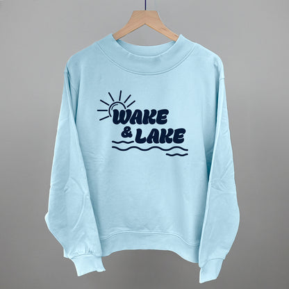 Wake And Lake (Navy Blue)