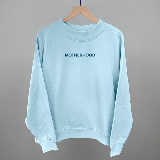Motherhood (Blue Block Text)