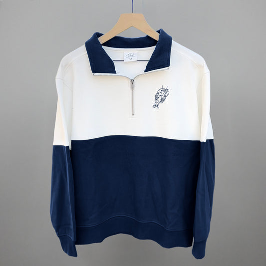 Lobster Doodle (Navy Blue) (Left Chest)