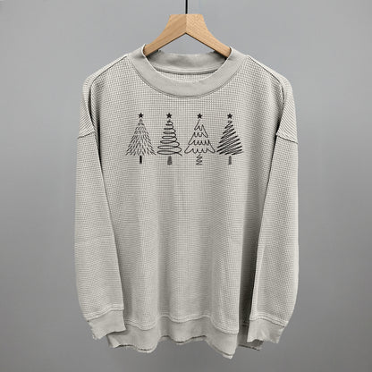 Christmas Tree Doodles (Black)
