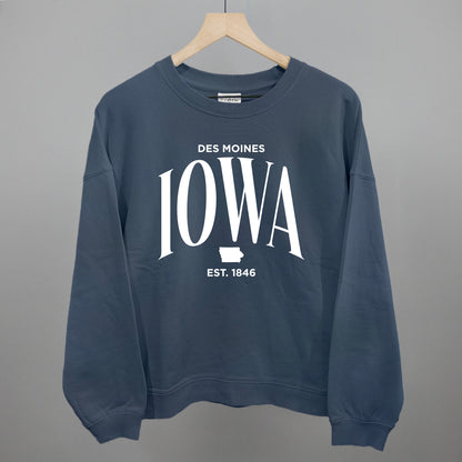 Iowa Est. 1846 (White)