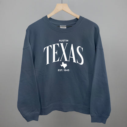 Texas Est. 1845 (White)