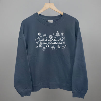 Just A Nurse Who Loves Christmas