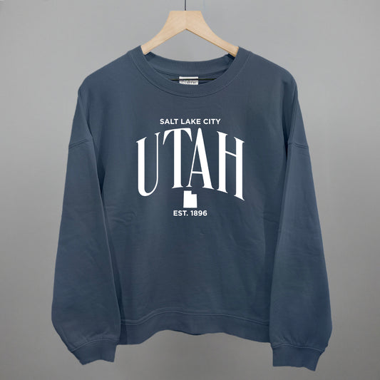 Utah Est. 1896 (White)