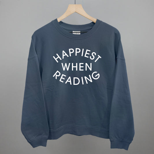 Happiest When Reading (White)