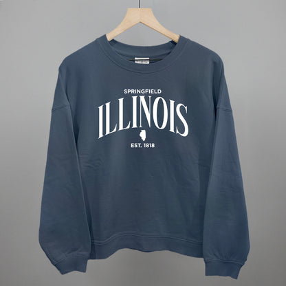 Illinois Est. 1818 (White)