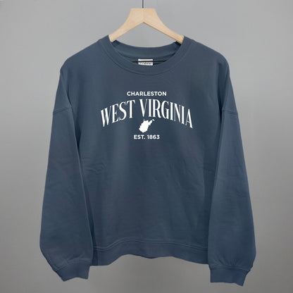 West Virginia Est. 1863 (White)