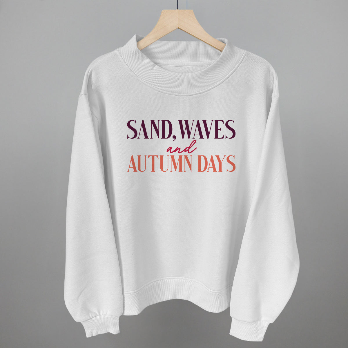 Sand Waves And Autumn Days