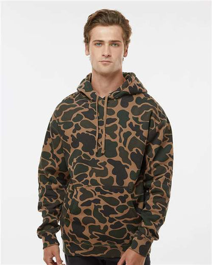 Parent Blank of Partial Shield Branded Hoodie
