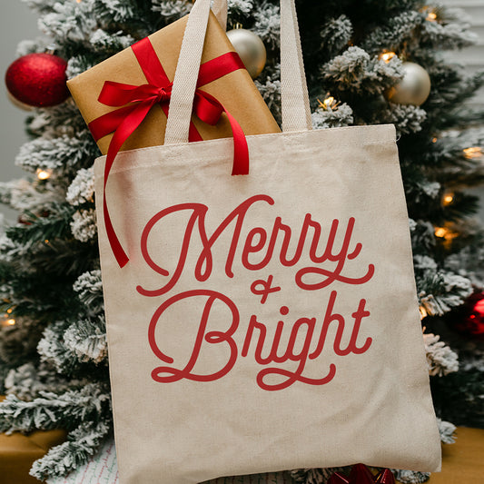 Merry And Bright Tote Bag