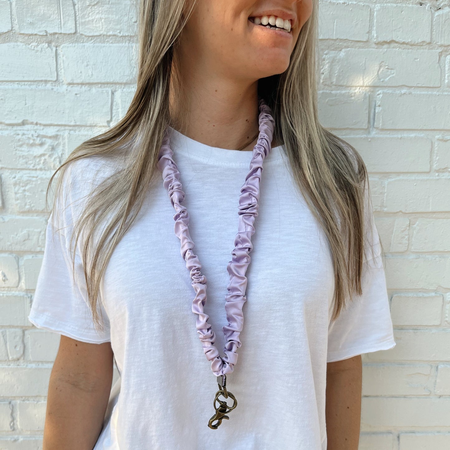 Lilac Lanyard
