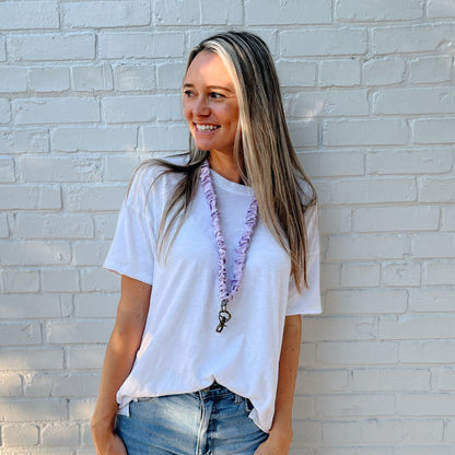 Lilac Lanyard